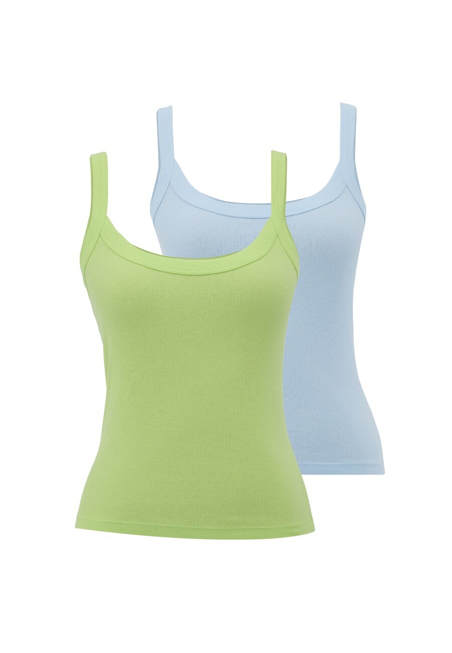 

Майка WESTMARK LONDON Top IVY, цвет blue/neon yellow