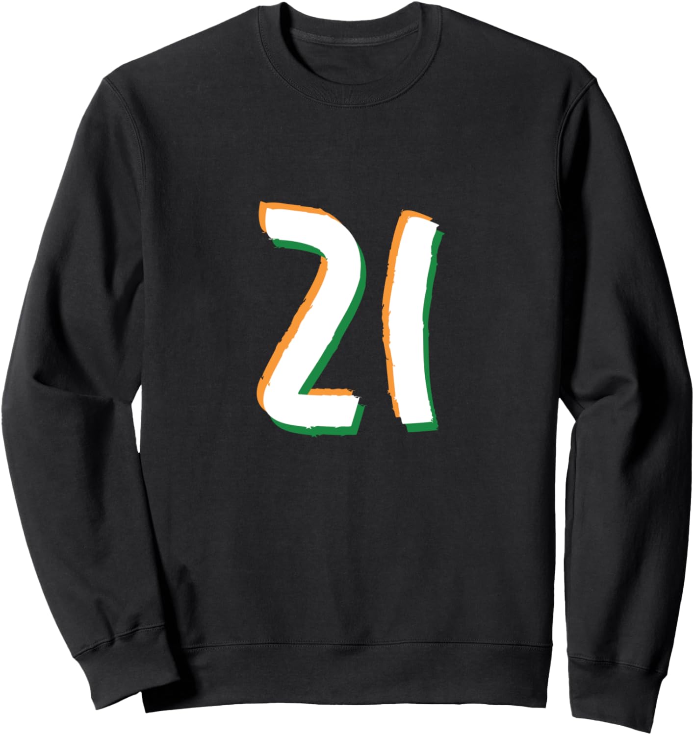 

Толстовка с флагом Индии India, черный