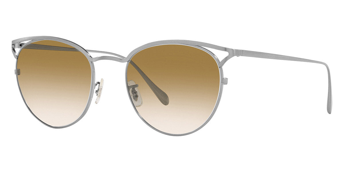 

Женские солнцезащитные очки Oliver Peoples с матовым серебром, диаметр 52 мм