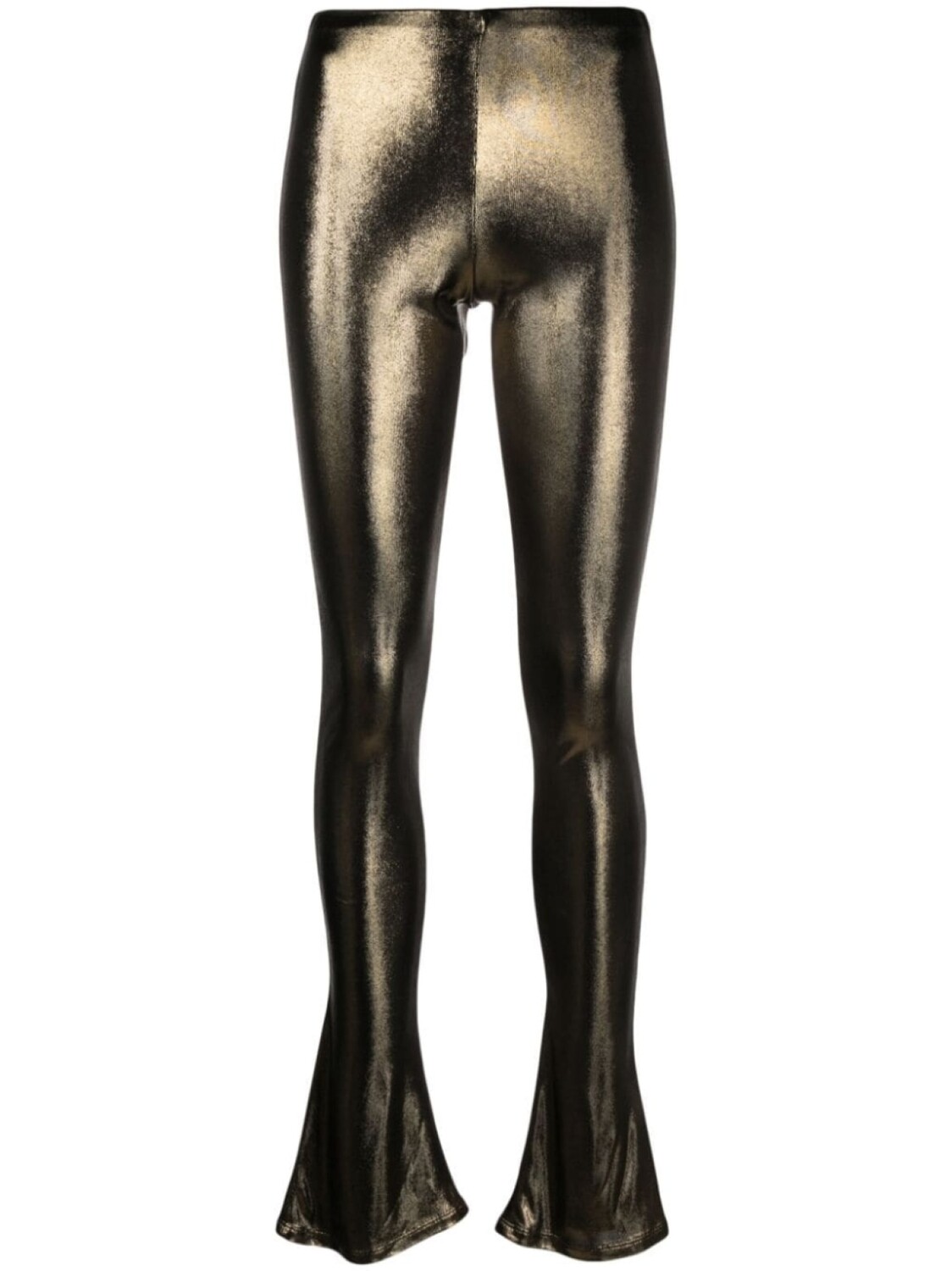 

Blumarine ламинированные легинсы, золотой