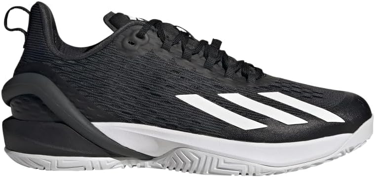 Мужские теннисные кроссовки Adidas Adizero Cybersonic, белый/черный — фото 2