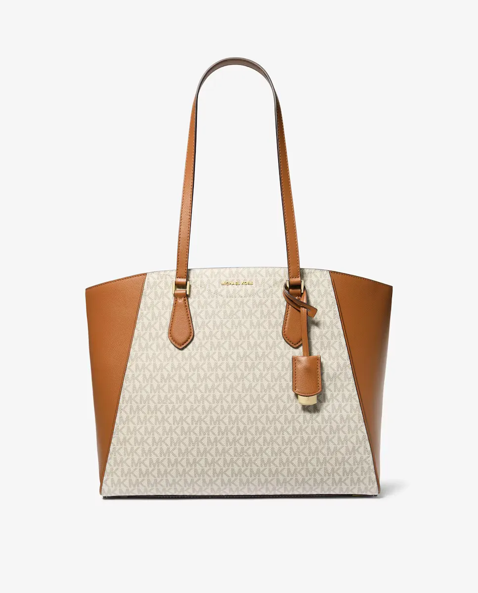 

Сумка-тоут через плечо Taryn с принтом логотипа Michael Michael Kors, натуральный, Бежевый, Сумка-тоут через плечо Taryn с принтом логотипа Michael Michael Kors, натуральный