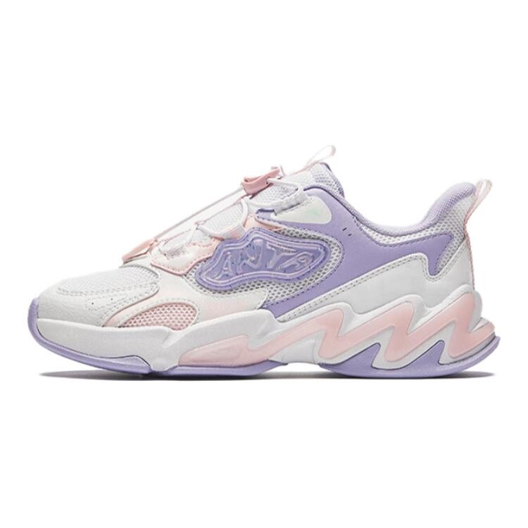 

Детские кроссовки GS Low-top Белые Фиолетовые Anta Kids, фиолетовый