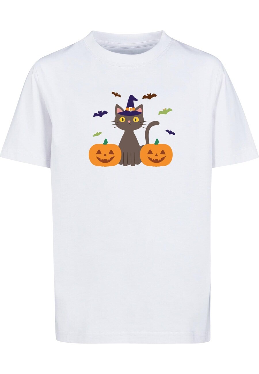 

Футболка Merchcode Shirt Pumpkings and Cats, белый