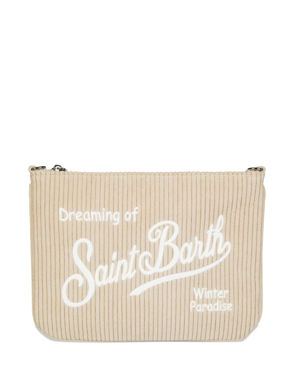 

Косметичка из вельвета Parisienne Mc2 Saint Barth, нейтральный