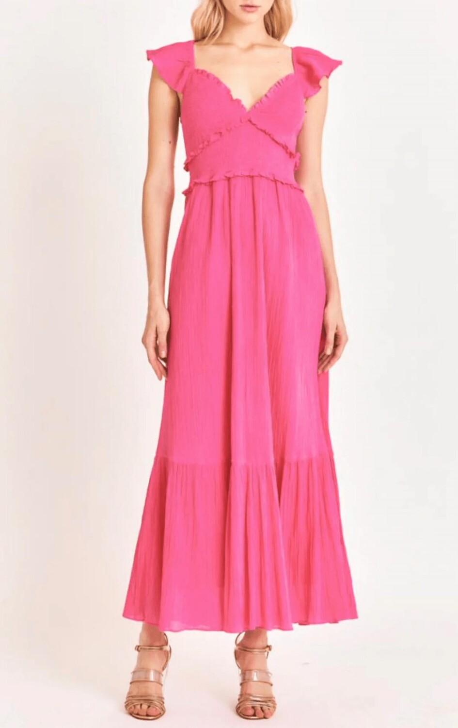

Клубничное платье Katina LoveShackFancy