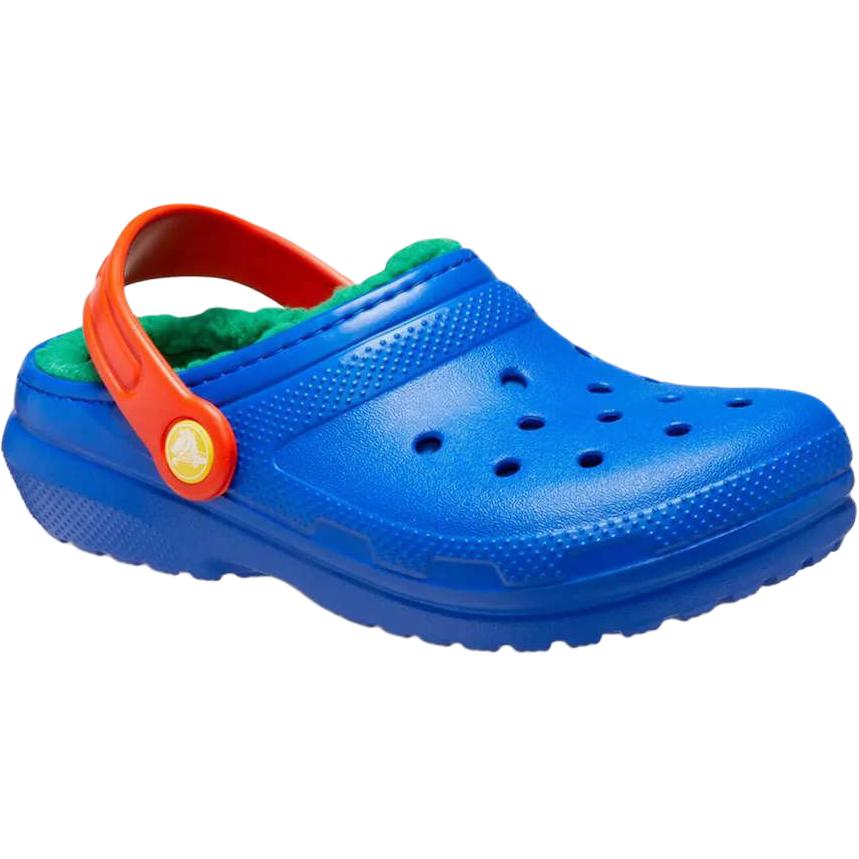 Crocs Классические клоги устойчивые к истиранию низкие детские ботинки blue для малышей — фото 4
