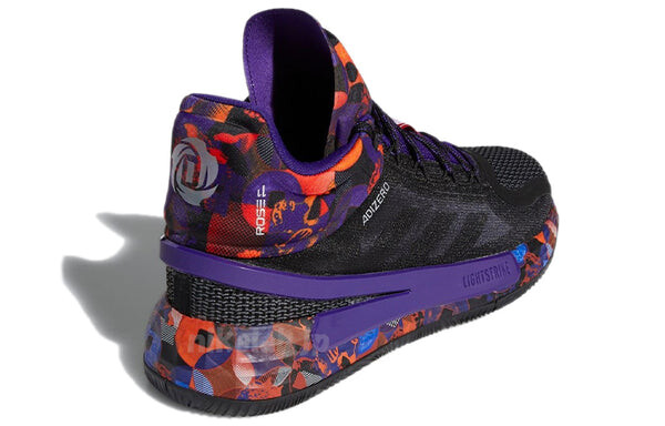 Кроссовки d rose 11 Adidas, черный — фото 4