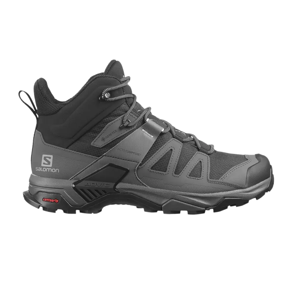 Кроссовки X Ultra 4 Mid Wide GORE-TEX Salomon, серый