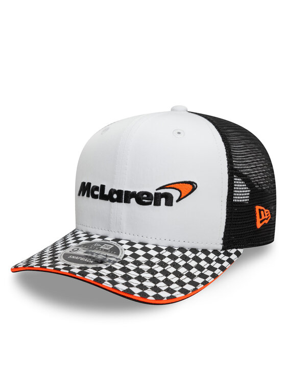 

Бейсболка Checkered Mclaren F1 60595710 New Era, белый