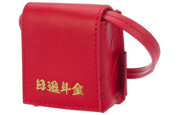 

LINING Спортивная сумка через плечо из полиэстера с одним плечом для наушников унисекс красная, Red