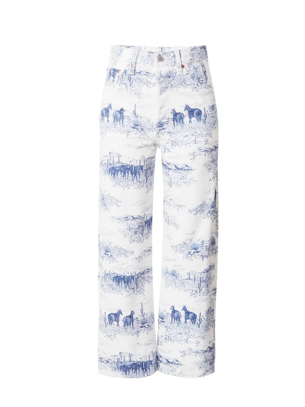 

Обычные джинсы LEVIS RIBCAGE, белый