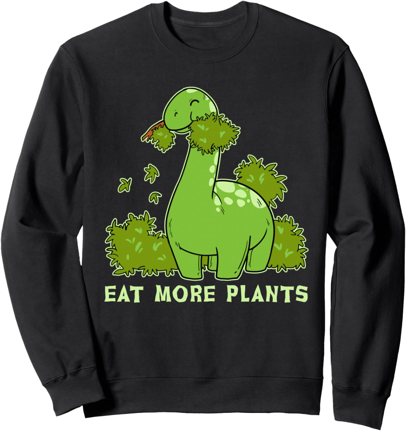 

Веганский динозавр Бронтозавр - это овощ. Овощная толстовка с овощами Vegan Giftsplant-Based Vegetarian Veggie Gifts, черный