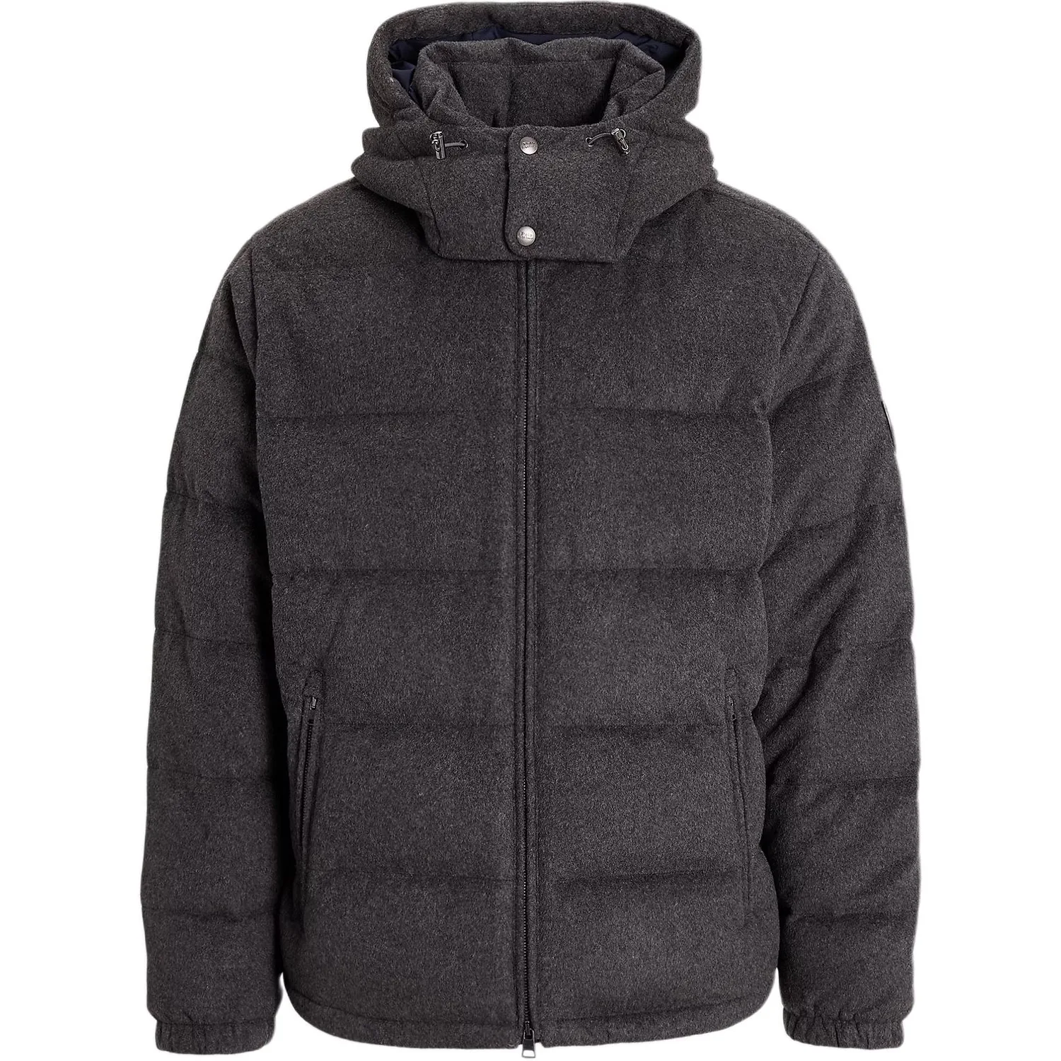 Утепленная куртка с капюшоном Polo Ralph Lauren, серый