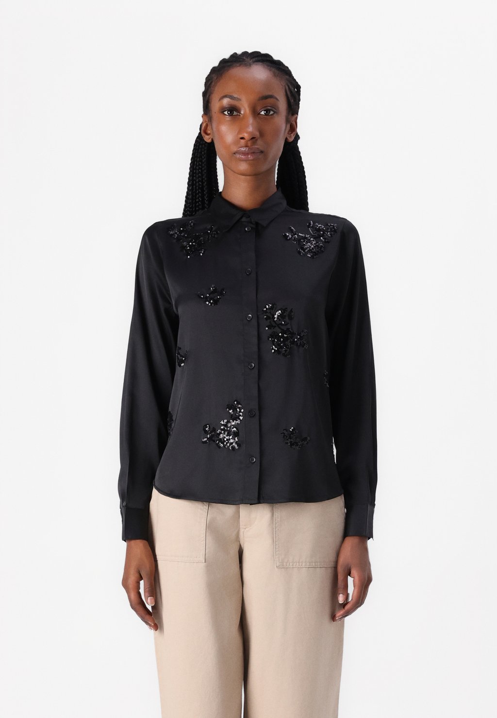 

Блузка на пуговицах JDYFIFI SHIRT JDY, черный