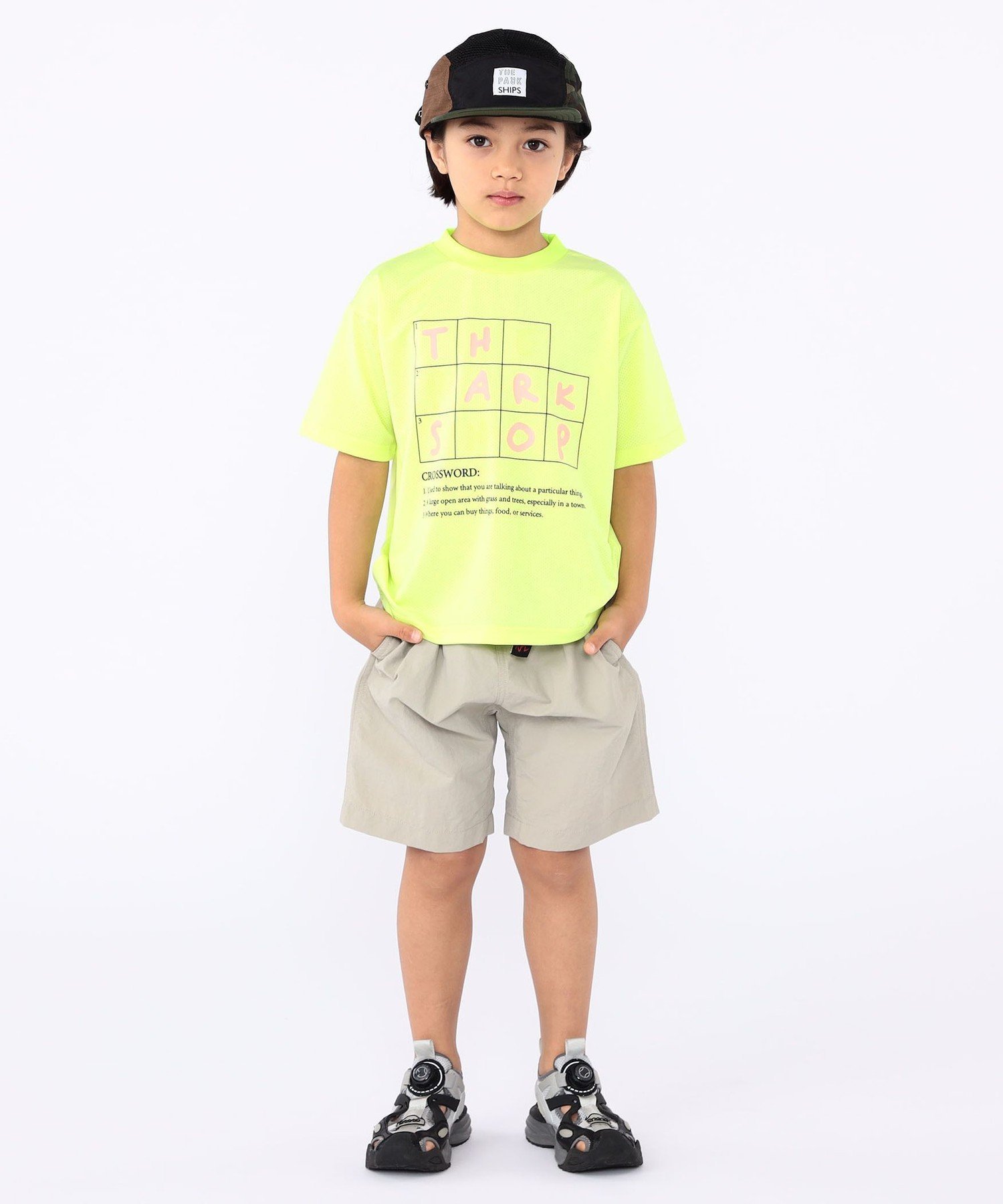 Шорты Gramicci: 100-130 см / Прочные нейлоновые шорты SHIPS KIDS, Light gray — фото 3