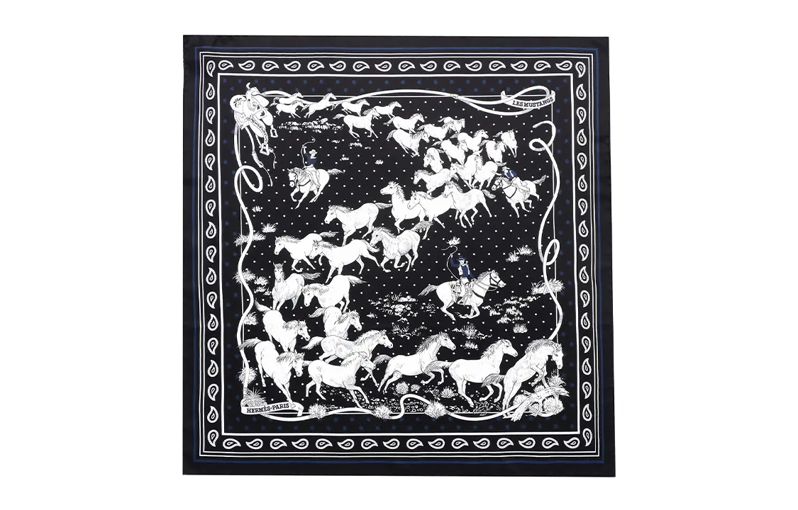 

Шёлковый платок HERMES для женщин