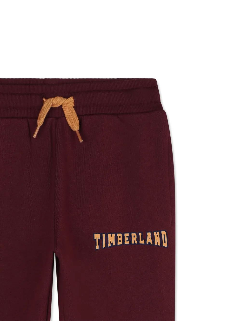 Спортивные брюки с вышитым логотипом Timberland Kids, красный — фото 3