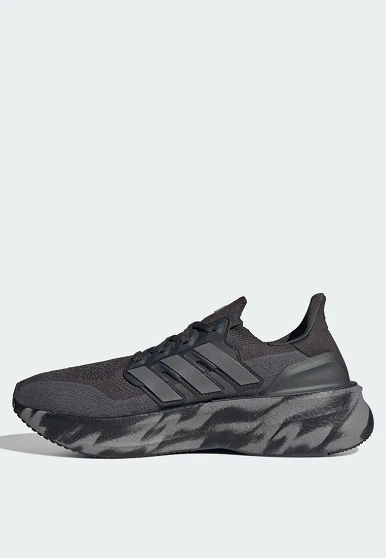 Кроссовки мужские спортивные, Ultraboost 5, Adidas, черный/серый — фото 4