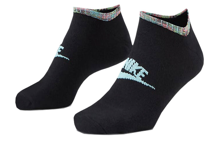 Носки Nike Contrasting Colors Logo Sports Mid Calf Socks 3 Pairs White / Gray / Black DA2601-902 — фото 3