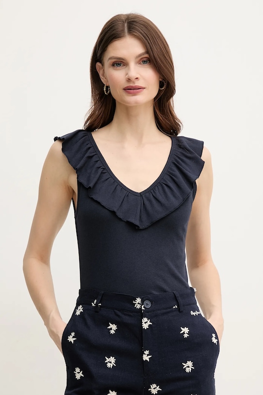 

Топ MILLIE Pepe Jeans, темно-синий