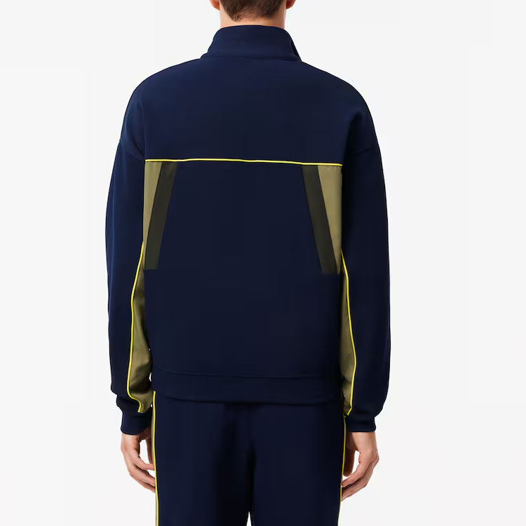 Logo patch Piqué Jacket LACOSTE, синий — фото 4