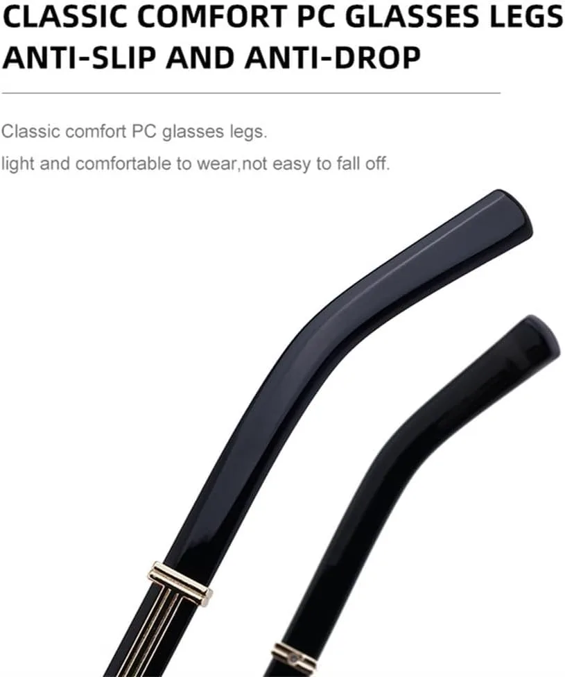 

Солнцезащитные очки Boundless квадратной формы для женщин, черные, в стиле ретро, ​​из сплава, для мужчин, с защитой от УФ-излучения UV400. 2027 год MTZJH, Clear