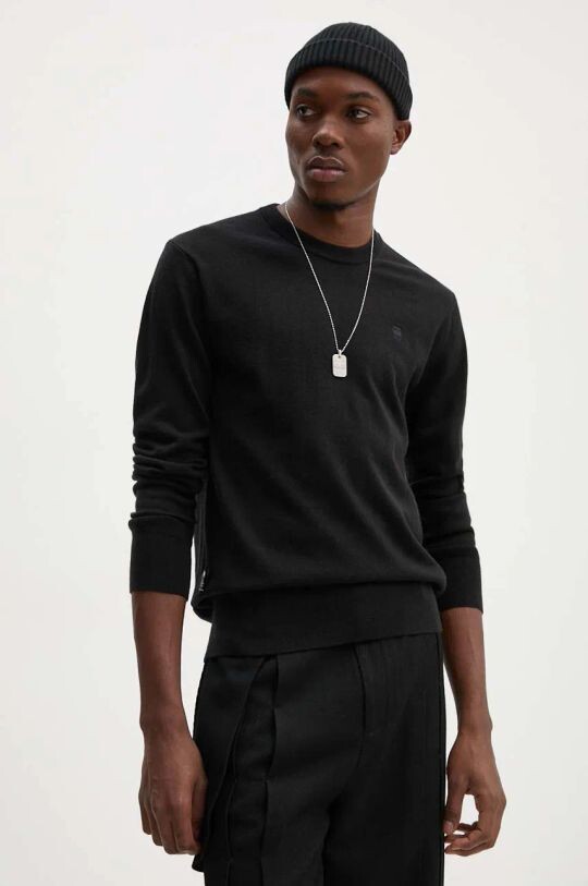 

Шерстяной свитер G-Star Raw, черный