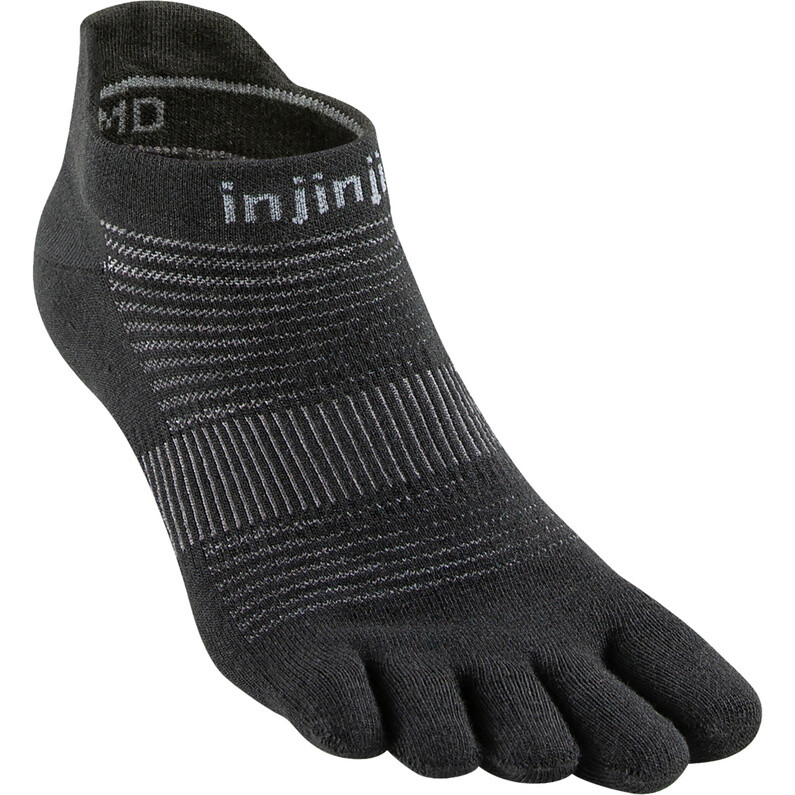 

Носки Run Original Weight No Show Injinji, черный