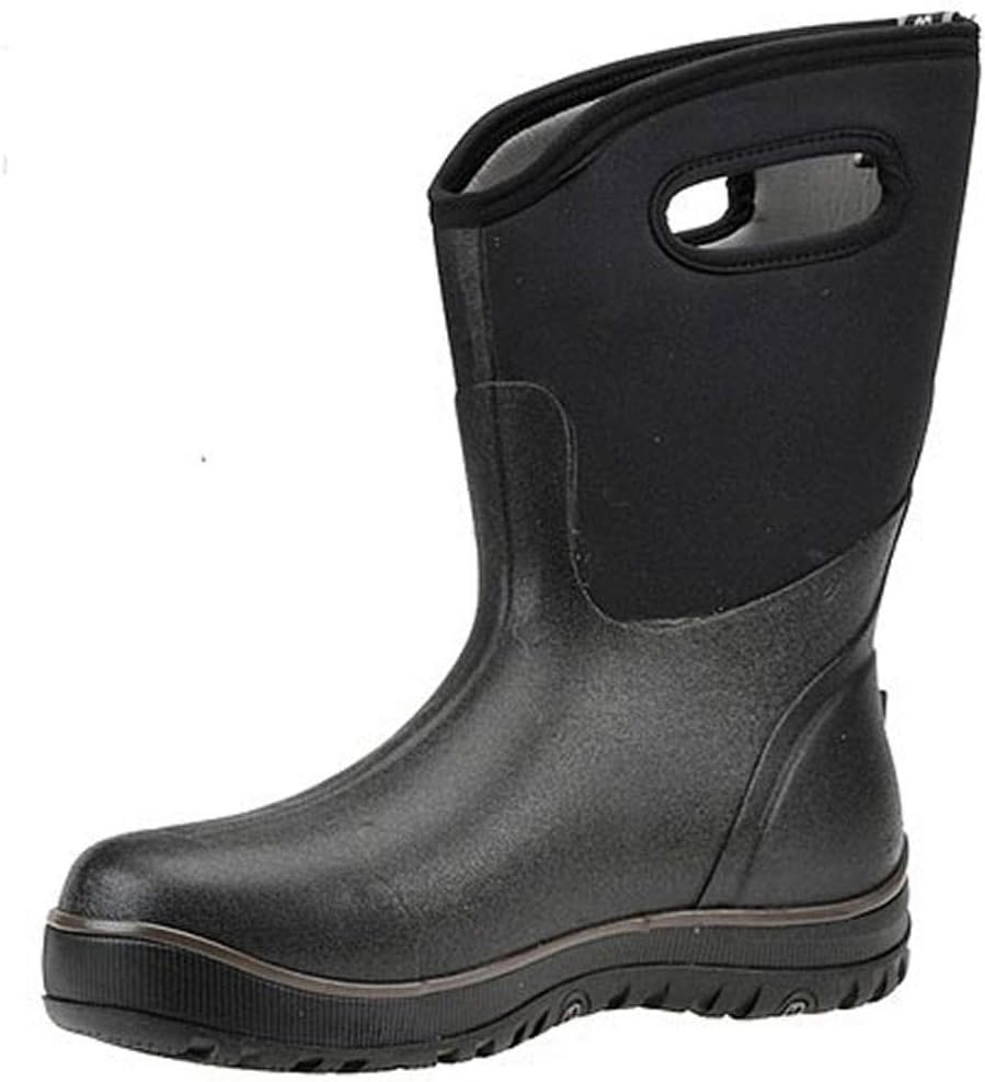 Зимние высокие мужские ботинки Bogs Ultra Mid, черный — фото 3