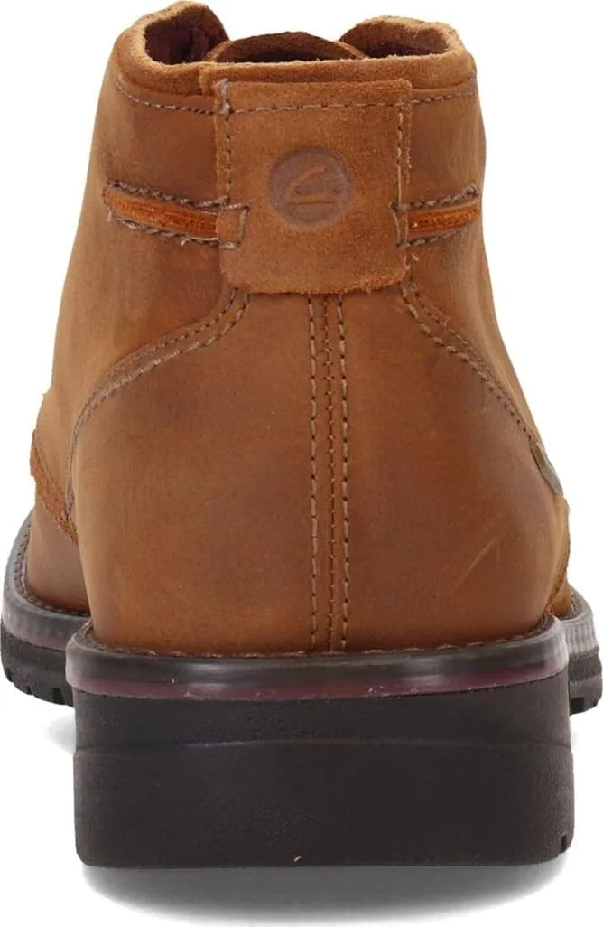 Водонепроницаемые ботинки Morris Peak для мужчин от Clarks, темно-коричневый — фото 4