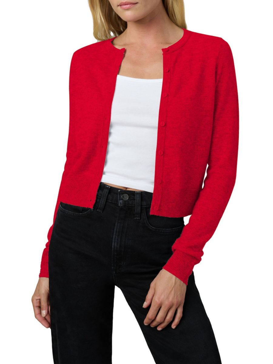 

Джинсы Джо от Дани Мишель Кашемировый кардиган Дани Joe's Jeans, цвет Holiday Red