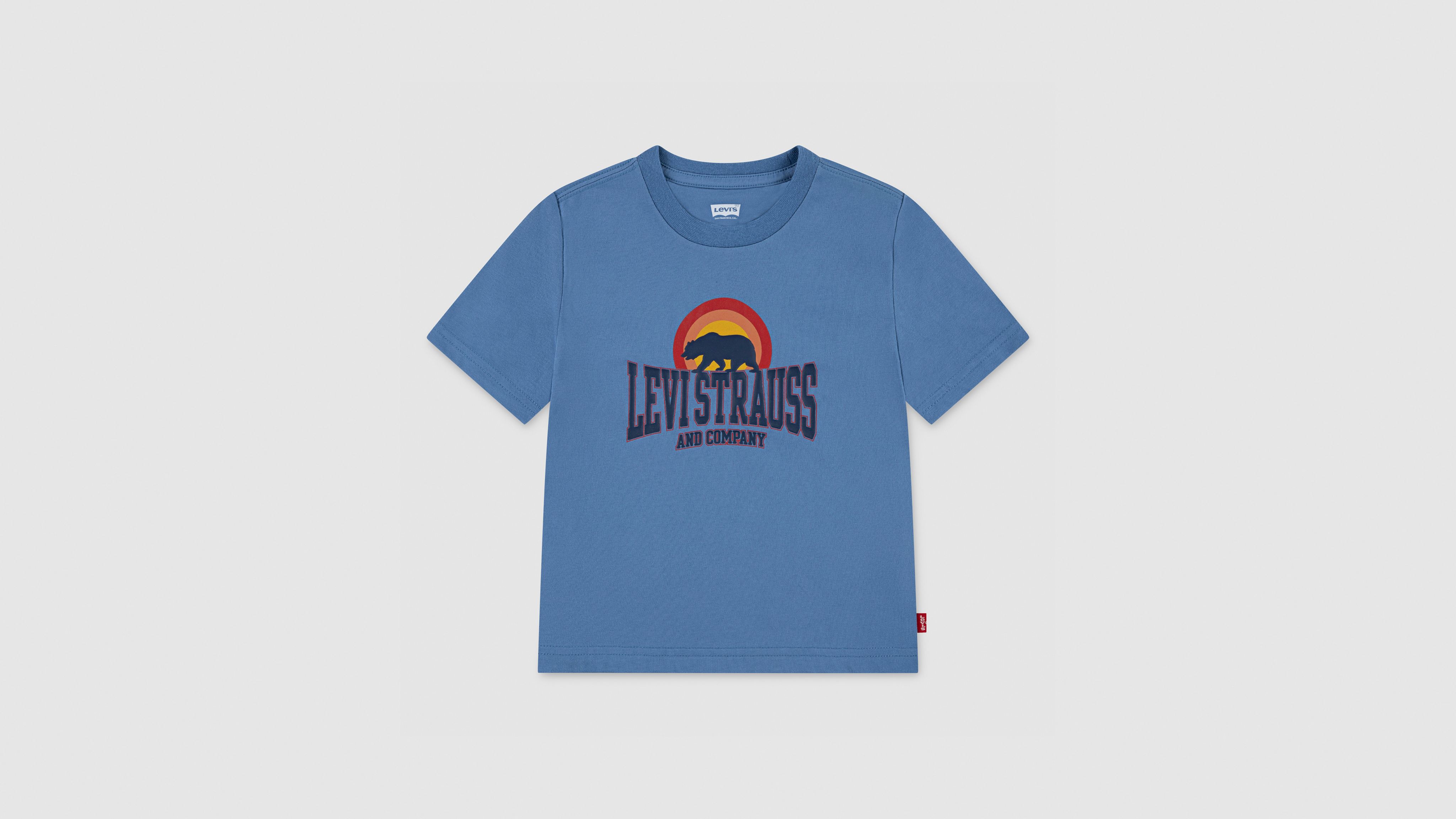 

Футболка Bear With Me для мальчиков 2–4 лет Levi's, Quiet Harbor - Blue