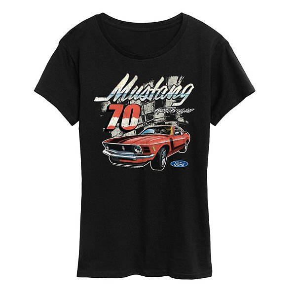 

Футболка с принтом Women's Ford Mustang 70 American Legend Licensed Character, Black, Черный, Футболка с принтом Women's Ford Mustang 70 American Legend Licensed Character, Black