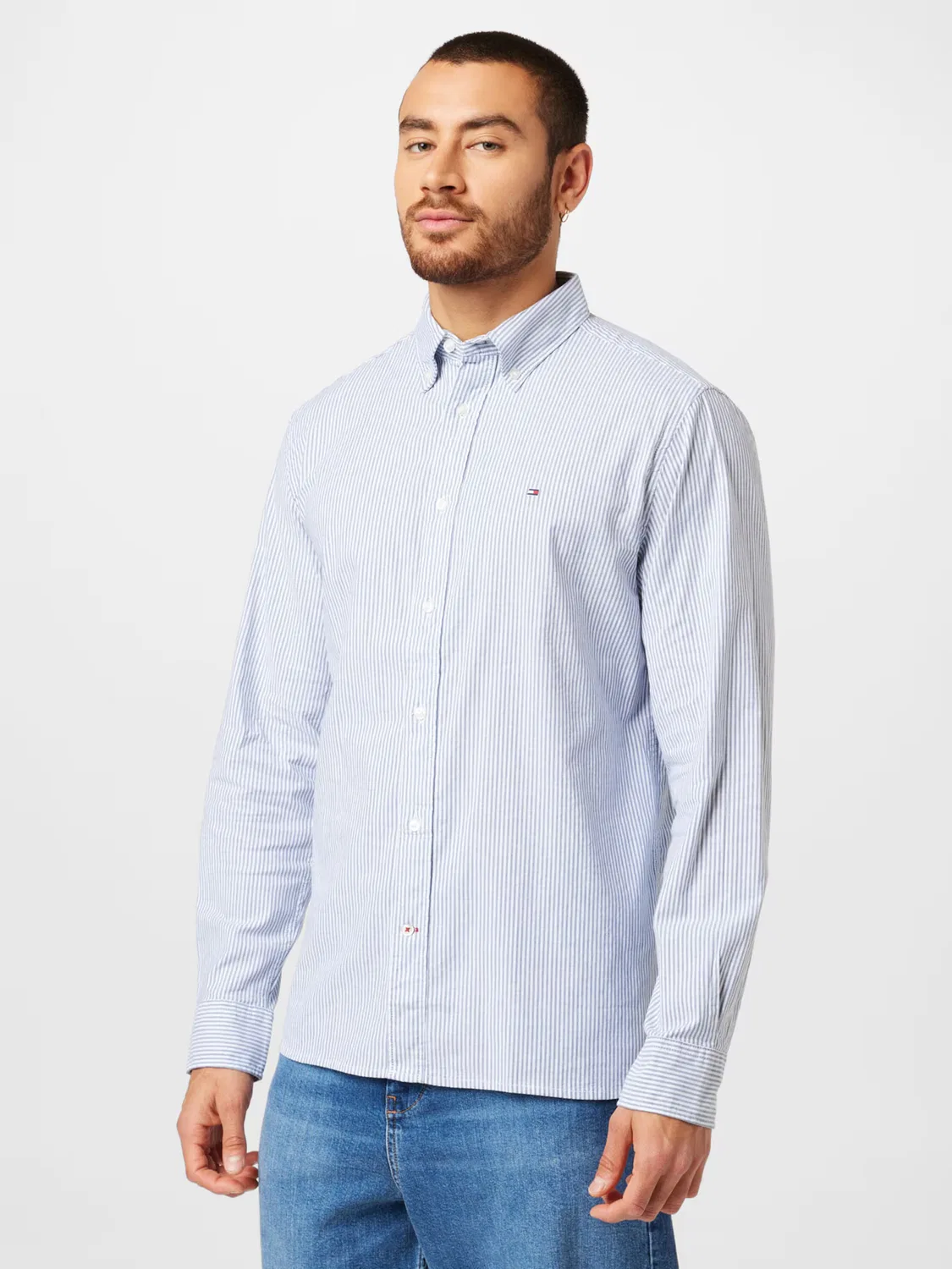 Рубашка на пуговицах стандартного кроя 'CORE 1985 FLEX' Tommy Hilfiger, Night Blue — фото 2
