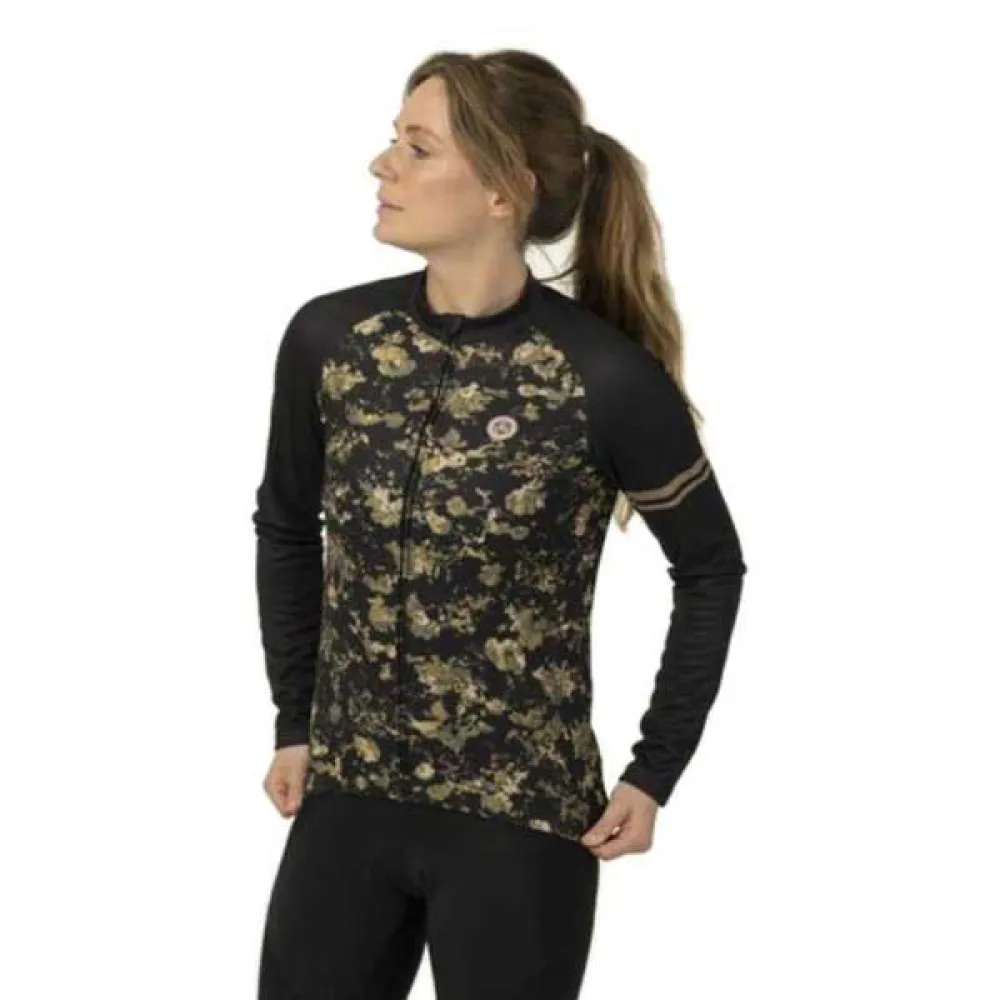 

Джерси с длинным рукавом AGU Abstract Flower Essential, зеленый