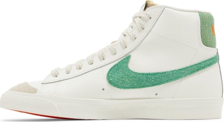 Кроссовки Blazer Mid '77 Vintage 'Sail Stadium Green', белый — фото 3