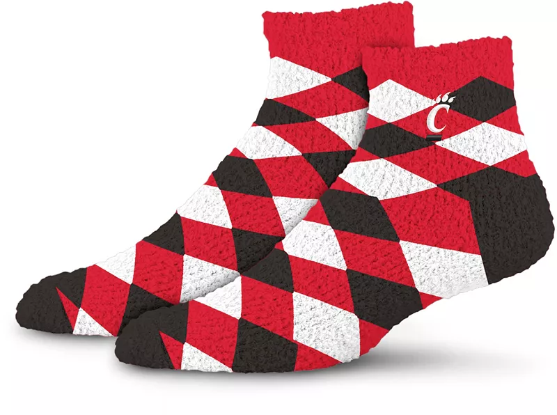 

Молодежные носки-талисманы Cincinnati Bearcats для босых ног For Bare Feet
