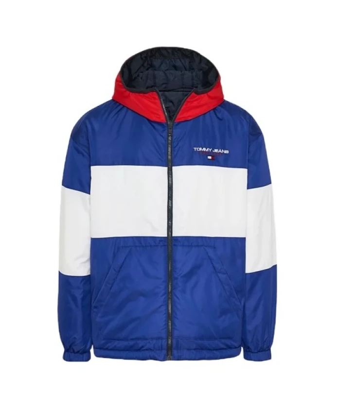 

Мужская двусторонняя стеганая куртка tjm Tommy Jeans Tommy Hilfiger, синий