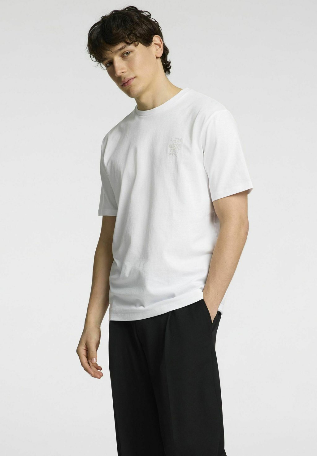 

Базовая футболка REGULAR FIT Selected Homme, белый
