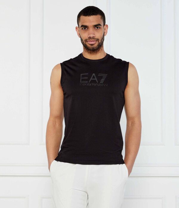 

Майка Regular fit Ea7, черный
