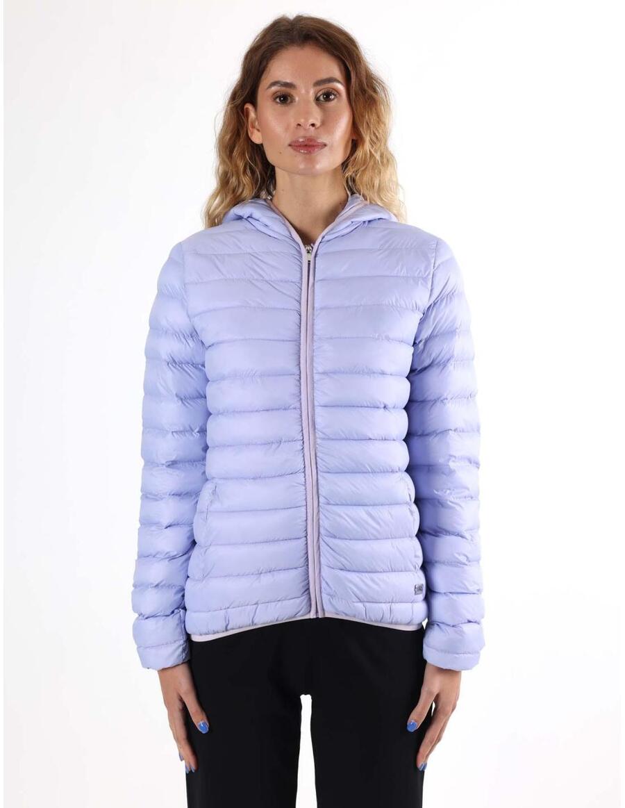 

LEONE 1947 APPAREL Женская весенняя куртка Leone Basic с капюшоном и молнией