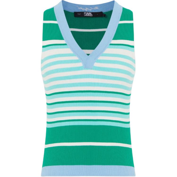 

KARL LAGERFELD / Karl Lagerfeld Jeans Футболка-майка KARL LAGERFELD женская зеленая