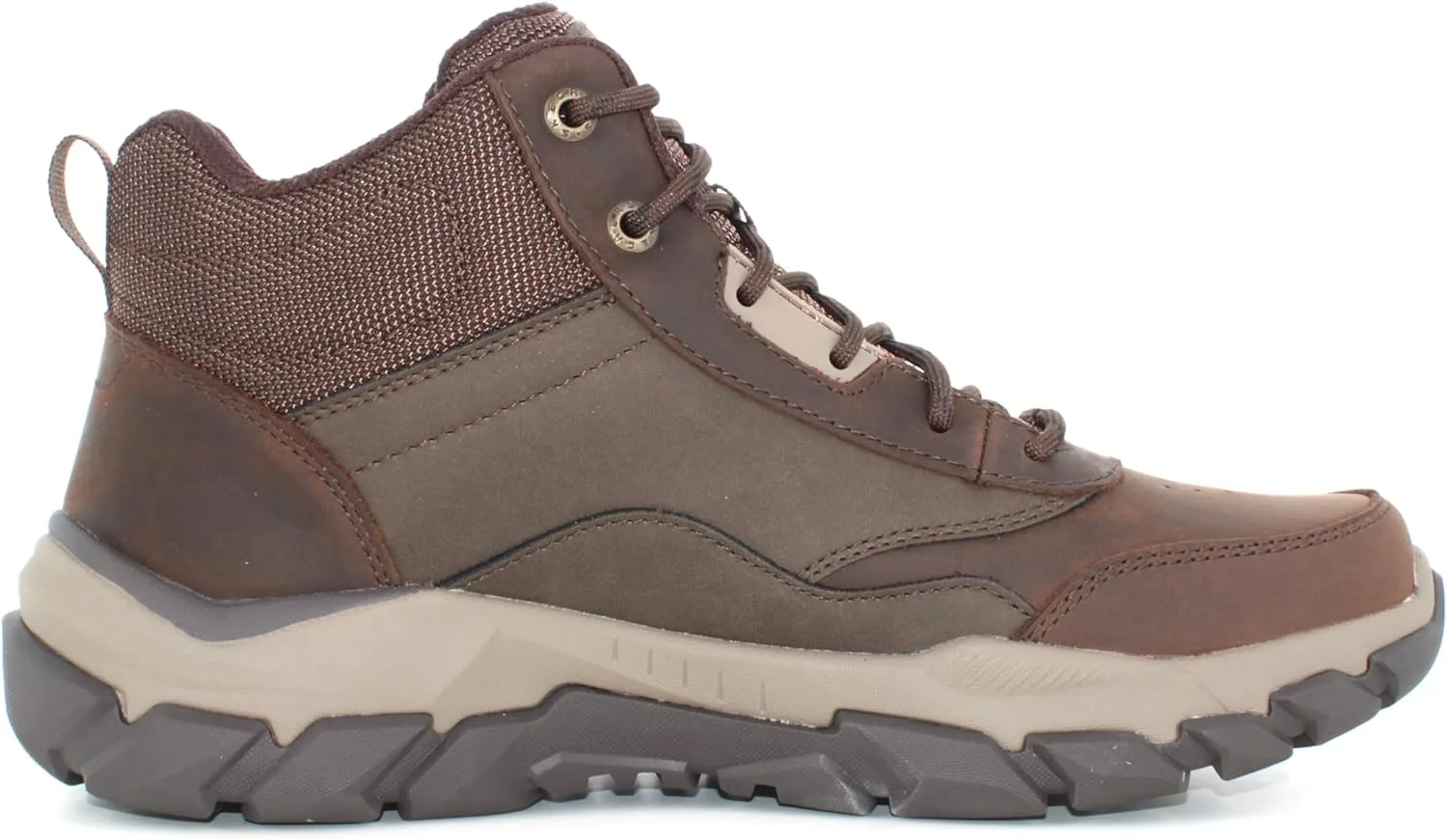 Походные ботинки Skechers Santoro Hopkins для мужчин, какао — фото 4