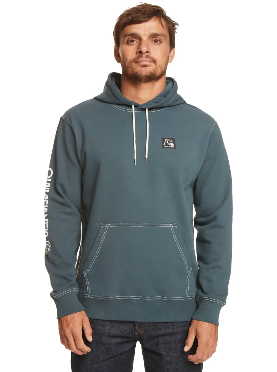 

Толстовка Quiksilver с капюшоном "The Original", цвет Midnight Navy