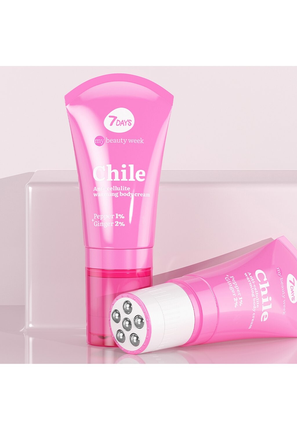 Бальзам для тела MY BEAUTY WEEK CHILE ANTI-CELLULITE WARMING BODY CREAM PEPPER 1%+ GINGER 2% 7days — фото 2