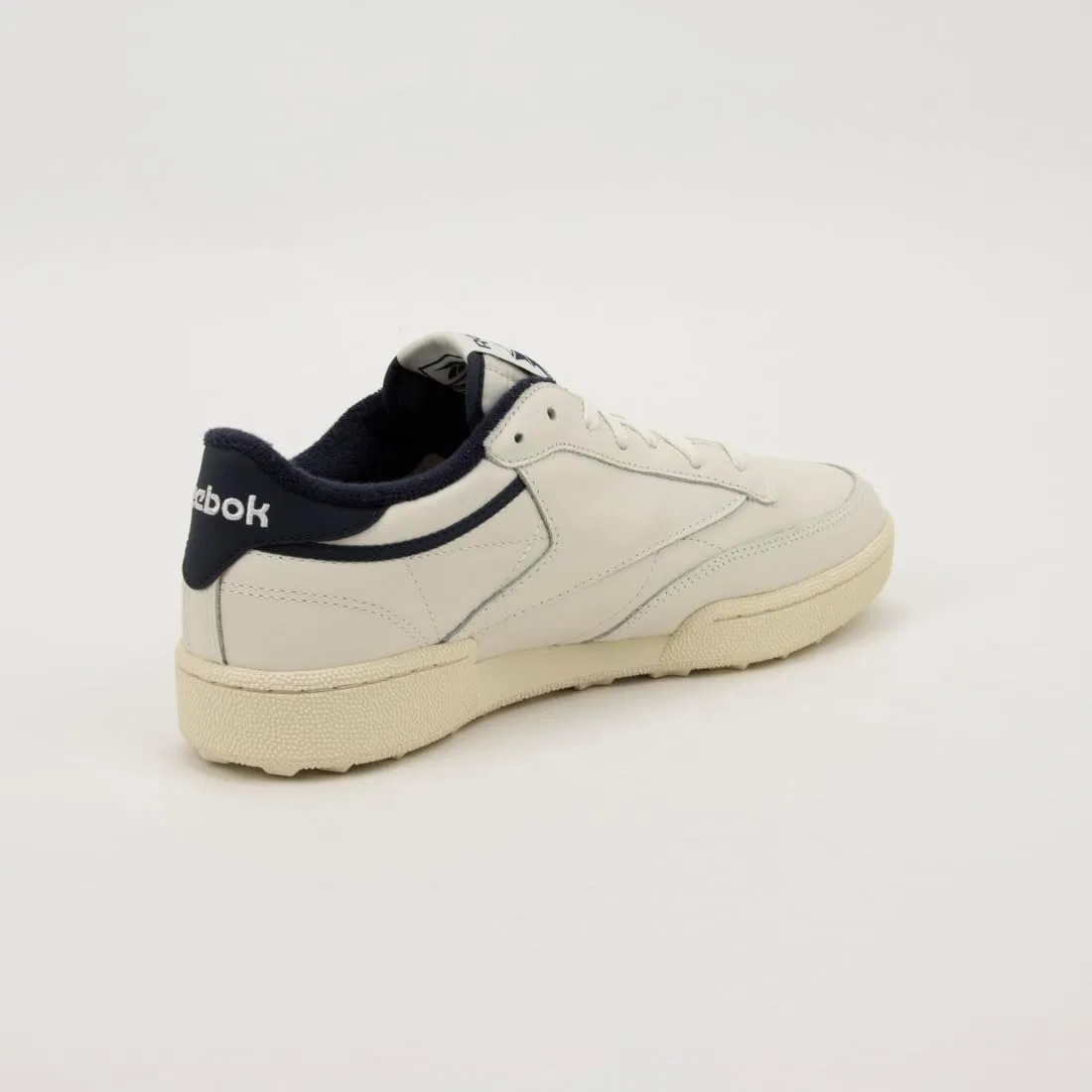Мужские кроссовки для гольфа Reebok Club C, Chalk Vintage Chalk Vector Navy — фото 4