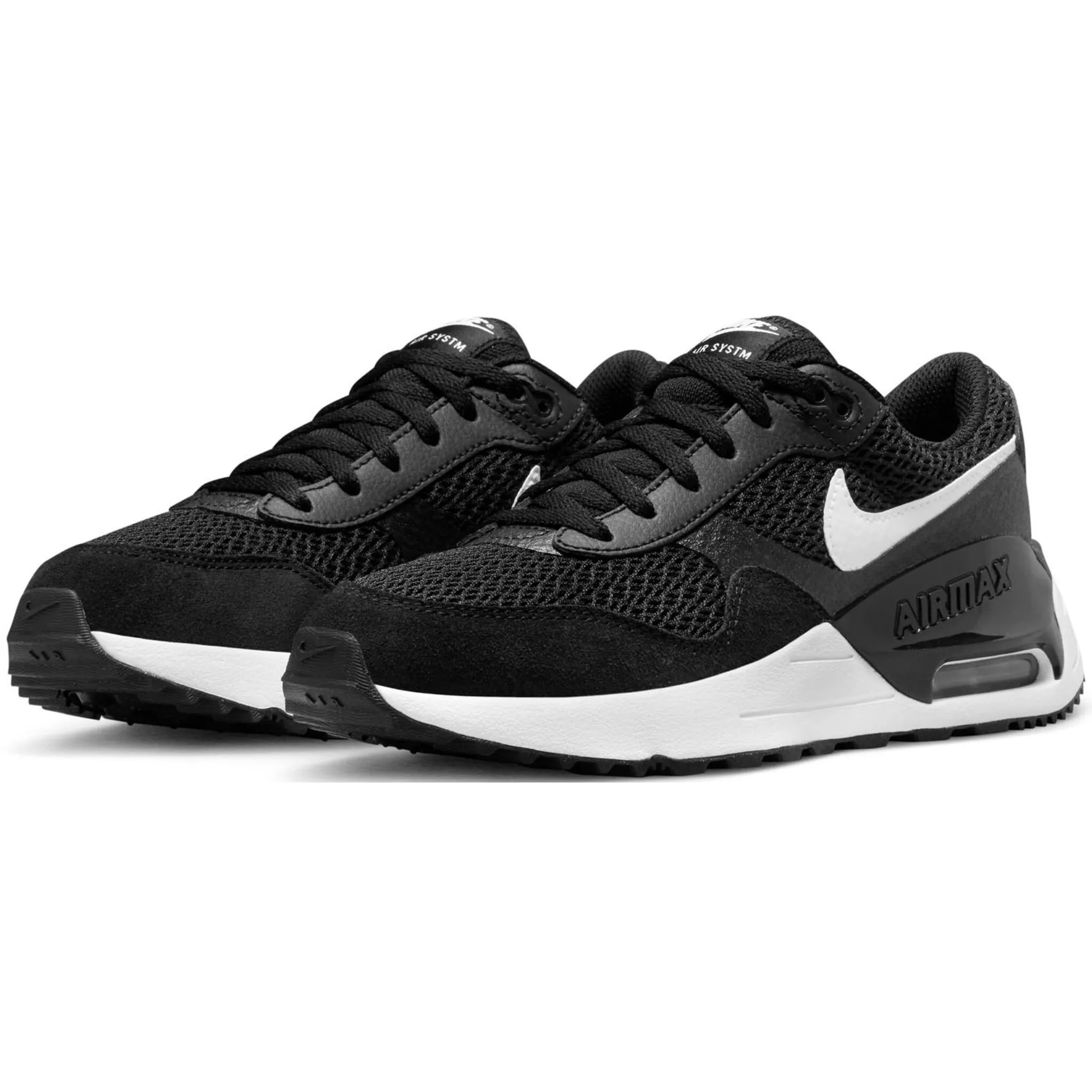 

Кроссовки Nike Sportswear «AIR MAX SYSTM (GS)», черный/белый