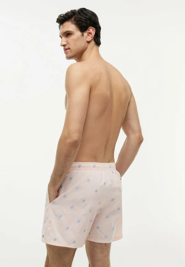 Плавки средней длины с вышивкой ithaca Tommy Hilfiger, Delicate Peach Perfect Peach — фото 3
