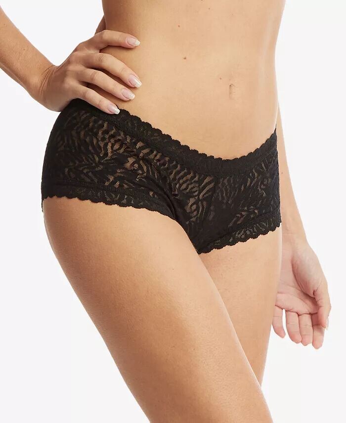 

Женское кружевное нижнее белье Animal Instincts Hanky Panky, черный